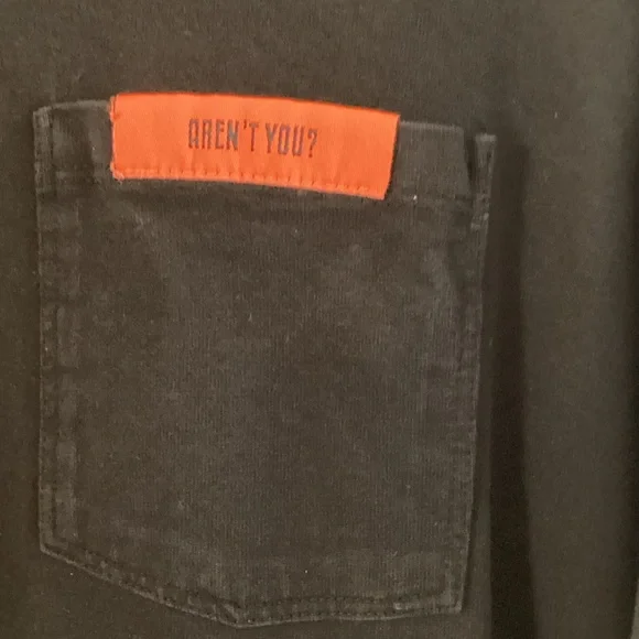 Zara Black and Red Graphic Long Sleeve Tee - Picture 3 of 6